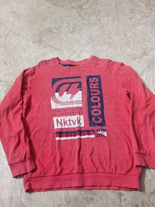 Red Graphic Print T-Shirt