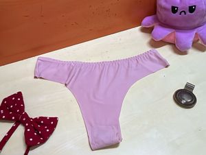 Seamless Pink Thong