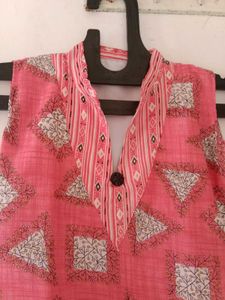 Pink Short Kurti