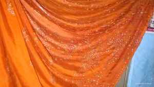 Orange Saree
