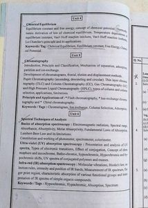 BSc 1st Year- Chemistry Series