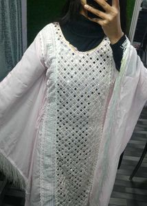 Mirror Work Kaftan Dress (Women)