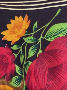 Floral Print Saree