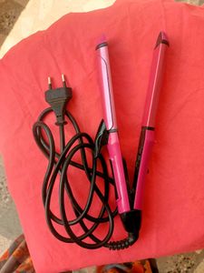 Hair Straightener & Curler