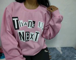 Pink &#39;Thank U, Next&#39; Sweatshirt