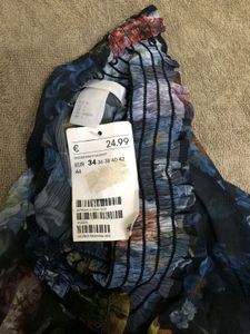 H&amp;m Multicolor Sheer Top