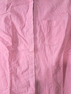 H&amp;m Rose Pink Button up Shirt