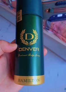 combo of parachute oil,Denver deo, Rin ala