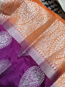 Chanderi Cotton/Silk Zaree Work Saree
