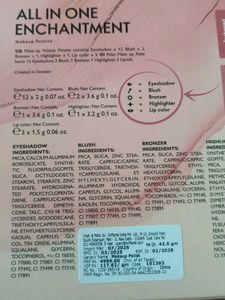 Oriflame Eyeshadow Palette