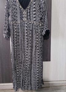 Ethnic Stone Work Nyraa Cut Kurti For Women