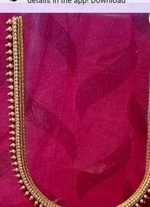 Aari work Blouse Piece