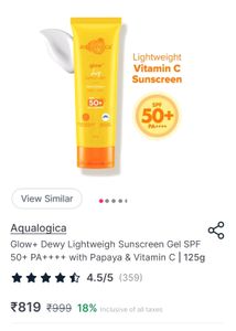 Aqualogica Sunscreen