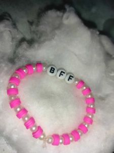 BFF and forever Beaded Bracelet