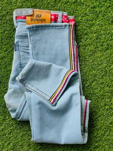 Light Wash Denim Jeans