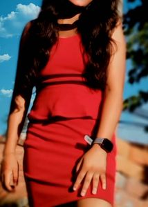 Maroon Office Dress🎒👠