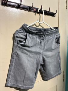 Boys&#39; Grey Denim Shorts