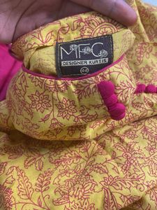 Anarkali kurti and sharara set