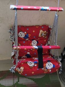 Baby Swing with Cartoon Print