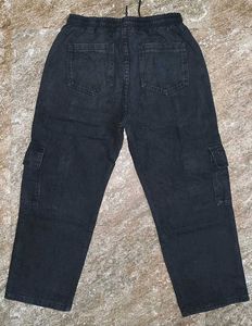 Heavy Quality Baggy Cargo Premium Black Colour
