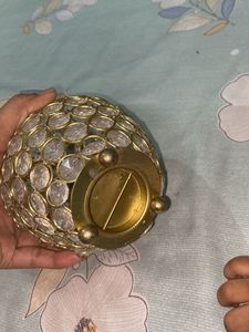 Crystal Apple Decor