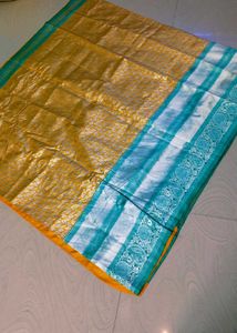 Multi Colour Banarasi Silk Saree