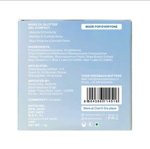 MARS Oil Blotter Gel Compact