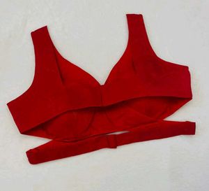 Raw Silk Wrap Around Back Hook Blouse Padded