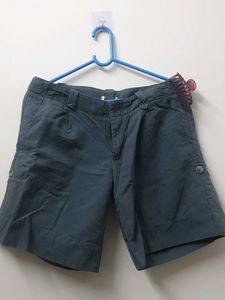 green low rise shorts