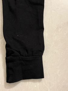 Black Turtle Neck Full Sleeve Top
