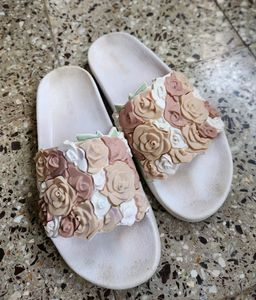 Westside Luna Blu Flower Slip Ons