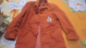 Orange Casual Jacket