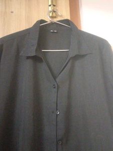 Elegant Black Tunic Top