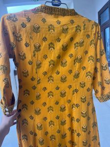 Mustard Color Kurta