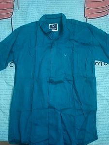 Allen Solly Green Casual Shirt