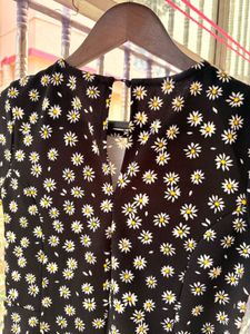 Floral Print Mini Dress