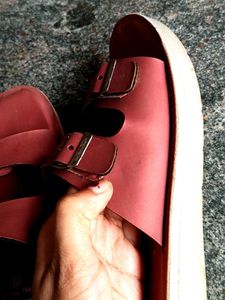 Walkmate Pink Buckle Sandals - Size 6