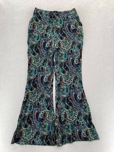 ZARA Paisley Print Flared Pants