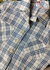 Crop Check Shirt