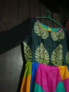 Multicolored Gown