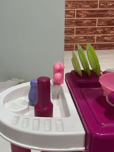 Pink Beautiful Kitchen Set For Girls