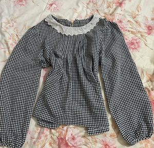 Korean Style Lace Shirt