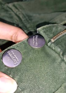 Green Denim Jeans