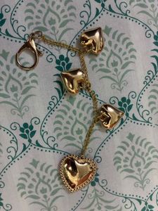 Heart Charms Bag Keychain