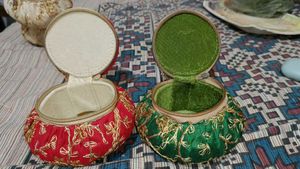 Embroidered Coin Purses - Set of 2
