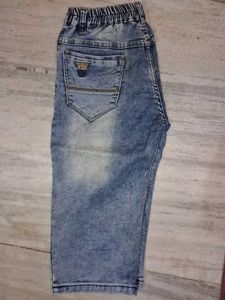 Stylish Boys' Denim Capris