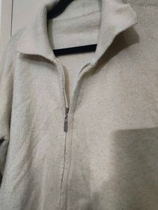 Cozy Knit Zip-Up Jacket