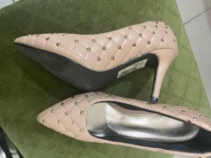 Studded Black Heels Combo