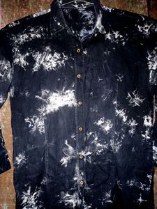 Printed Black Color Shirt For Women