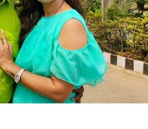 Chic Teal Maxi Dress